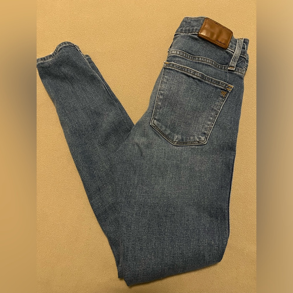 Madewell  10" High Rise Skinny Jeans Size 28 Denim  28x 27